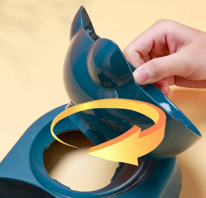 KittyFrenzy | Automatic Cat Feeder Bowl — Scheduled Food & Water Dispenser