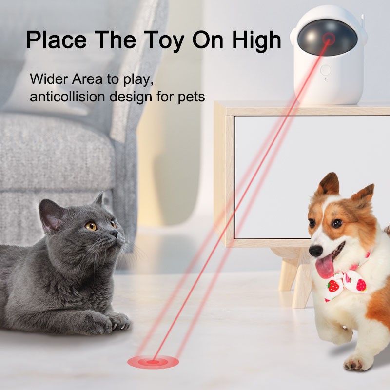 KittyFrenzy | Automatic Laser Cat Toy — Hands-Free Interactive Laser Play