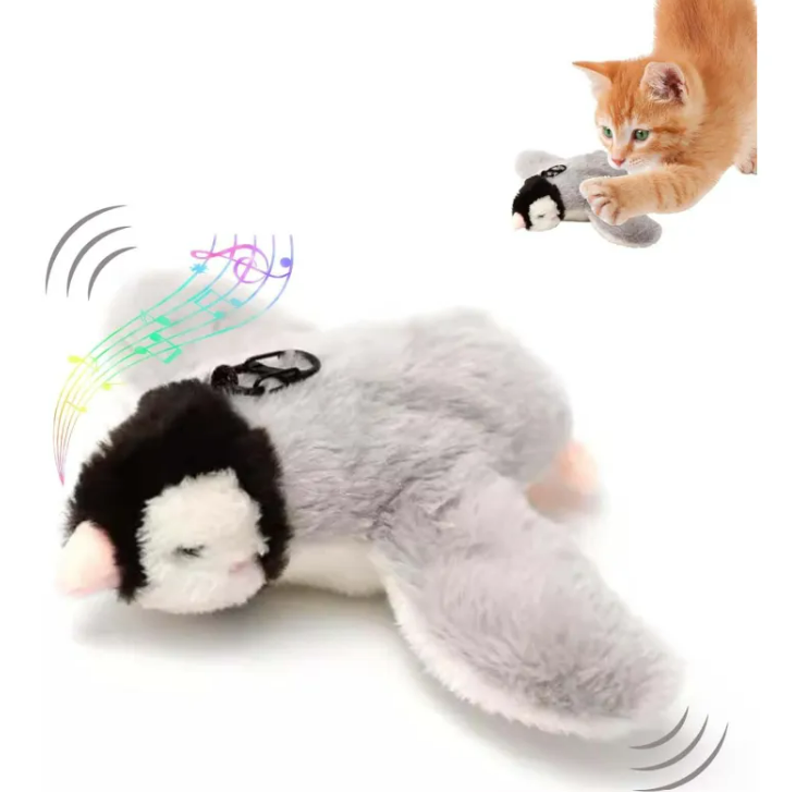 KittyFrenzy | Interactive Chirping Bird Cat Toy — Realistic Sound & Motion Play