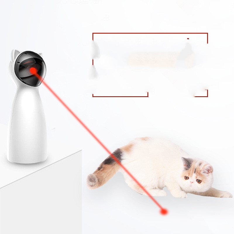 KittyFrenzy | Interactive Laser Cat Toy — Auto Timer, Laser & Flashlight Modes