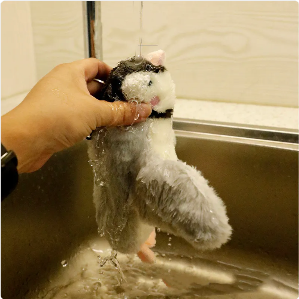 KittyFrenzy | Interactive Plush Cat Toy — Sound & Motion Jumping Fish, Bird & More
