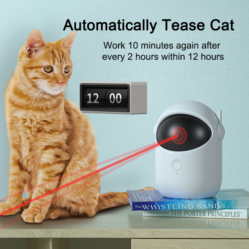KittyFrenzy | Automatic Laser Cat Toy — Hands-Free Interactive Laser Play
