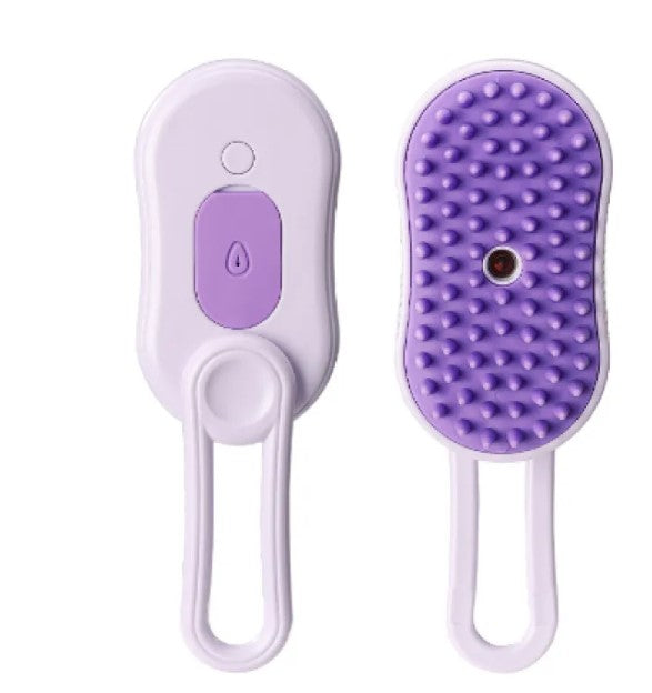 KittyFrenzy | Cat Steam Brush — Spa Grooming at Home