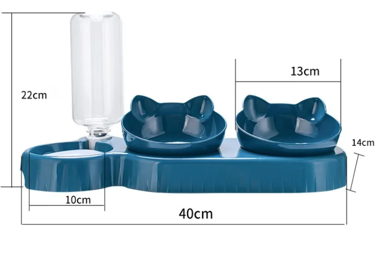 KittyFrenzy | Automatic Cat Feeder Bowl — Scheduled Food & Water Dispenser